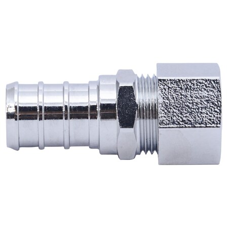 Nextgen 0.5 in. Barb x 0.375 in. dia. Compression Brass Adapter NE1492056