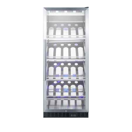 Summit Commercial 24in Wide Single Zone Commercial Wine Cellar SCR1156CH
