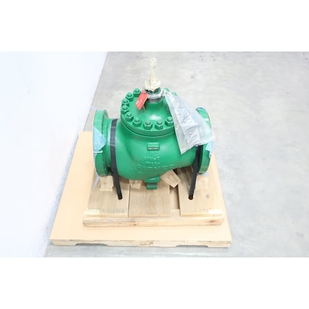 Fisher STEEL FLANGED SLIDING STEM GLOBE CONTROL VALVE 10IN 300 EWT 10X8