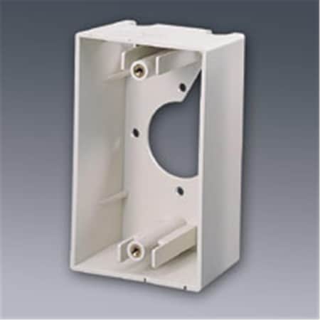 Fasttrack Single Gang Wall Box Ivory FA757312