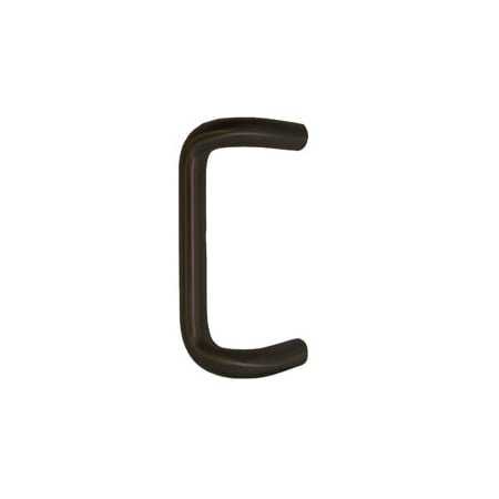 Don-Jo Mfg Offset Door Pulls 9in CTC 90 Degree Offset, Thru Bolts Type 1 Mounting, 695/313 Dark Bronze 1160-313