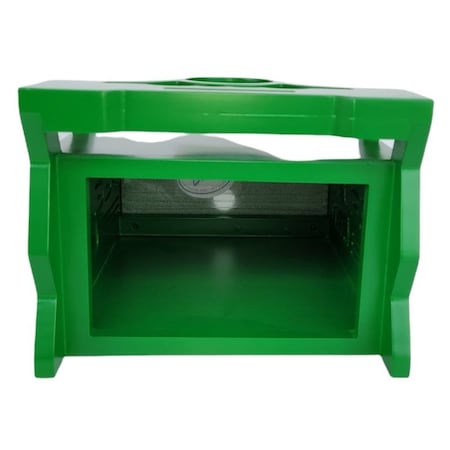 Deejay Led 1 DIN Space Plus 2 EQ Stylish Wooden Controller Case for Mobile Competitions GREEN TBH1DIN2EQGREEN