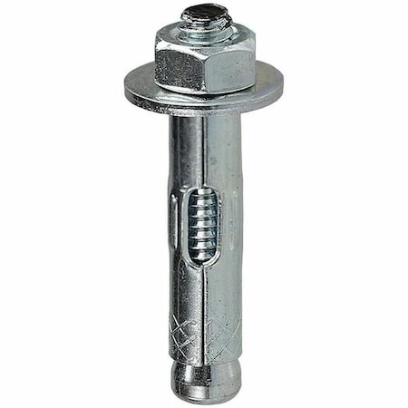 Dottie Sleeve Anchor, 3/8" Dia., 2-3/16" L, Zinc Plated, 50 PK SA38178