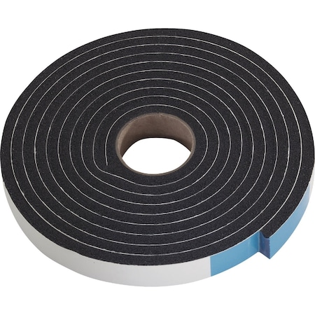 M-D Building Products Building Products 1/4'' x 3/4'' x 10 Ft. Black Sponge Window Seal for Small Gaps 6593
