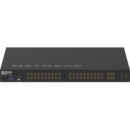 Netgear AV LINE M4250-40G8F-POE+ 40X1G POE+ 480W AND 8XSFP MANAGED SWITCH GSM4248P-100NAS