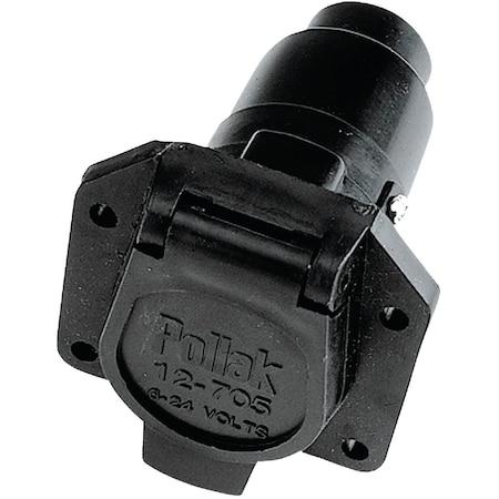 Towsmart 7-Way Vehicle End Trailer Wiring Connector 1446