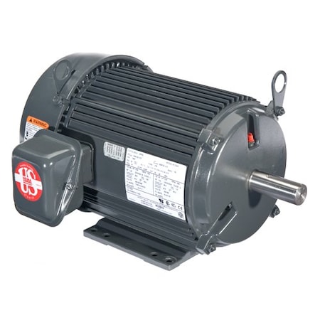 U.S. Motors 3-Phase Motor, 1 1/2 HP, 56C Frame, 208V AC, 230V AC, 460V AC Voltage, 1,725 Nameplate RPM T32V2BFC