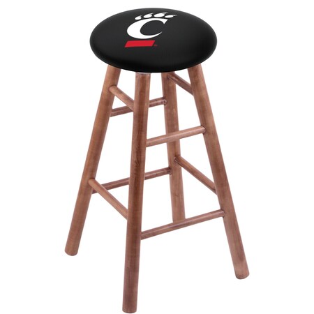 Holland Bar Stool Co Maple Bar Stool, Medium Finish, Cincinnati Seat RC30MSMed