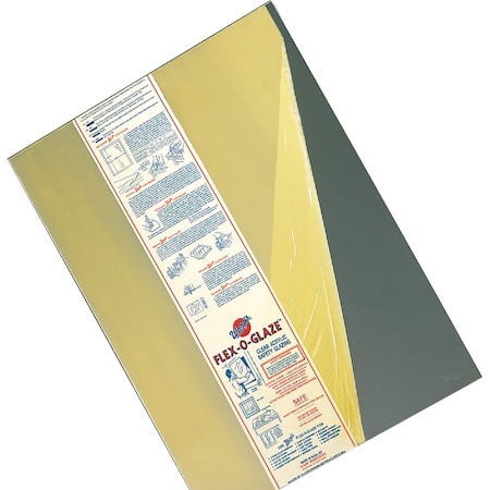 Warps Flex-O-Glaze 28x30x0.100, 1/10 Clear Acrylic Sheet 100G-2830