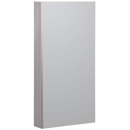 Craft And Main Medicine Cabinet, 15x36 in, Aluminum MMC1536-BN