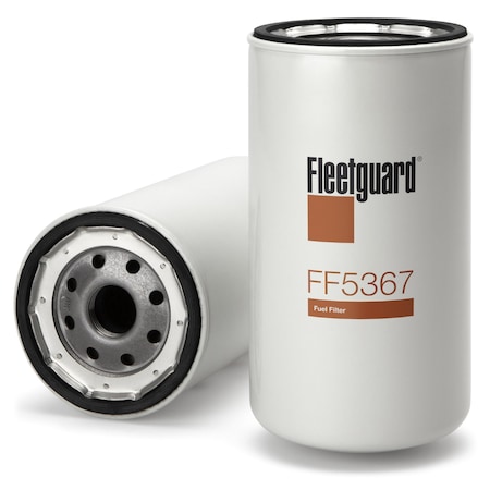 Fleetguard Fuel Filter, 6.9375 in, Spin-On FF5367