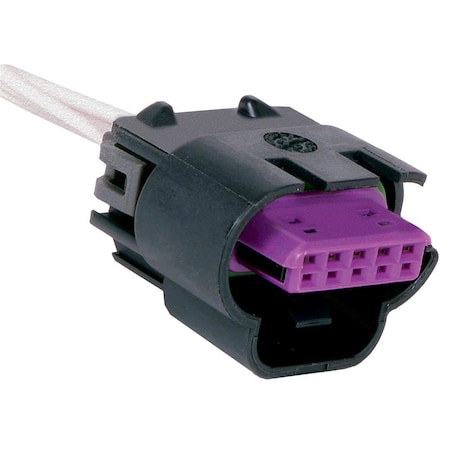 Acdelco CONNECTOR SEN-MASS AIRFLOW BLACK, Mass Air Flow Sensor Connector, PT1274