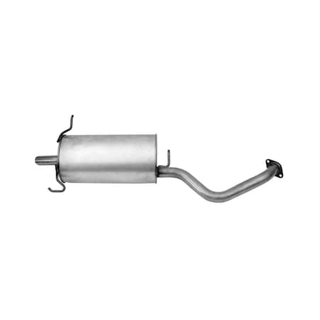 Walker Muffler Quiet-Flow SS Round Stainless Steel for Nissan 54744