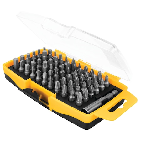 Performance Tool Performance Tool Assorted 1 in. L Driver Bit Set Chrome Vanadium Steel 67 pc W9172