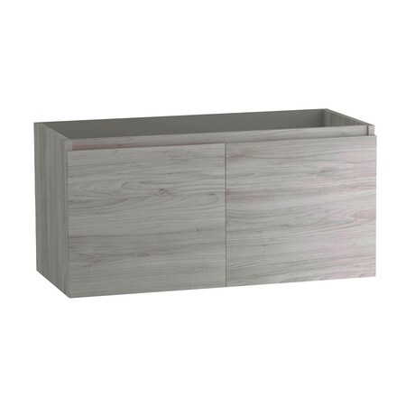 Homeroots 36" Natural Wood Freestanding Bathroom Vanity With White Sink And Two Drawers 627429