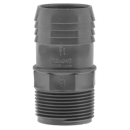 B & K Boshart Industries 1-1/4 in. FTG in. X 1-1/2 in. D FTG PVC Reducing Male Adapter 5 pk UPPIA-1215