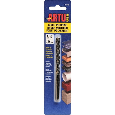 Artu 5/16'' Cobalt General Purpose Drill Bit 1040