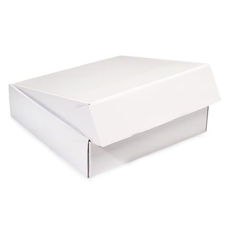 Nashville Wraps White Gourmet Shipping Box, 12x12x3, 6PK 54WH