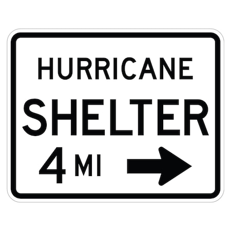 Sign Solutions Usa Traffic Sign, 30 in Width, Aluminum Sign, Horizontal Rectangle DUS10DWT3024EM-7bR