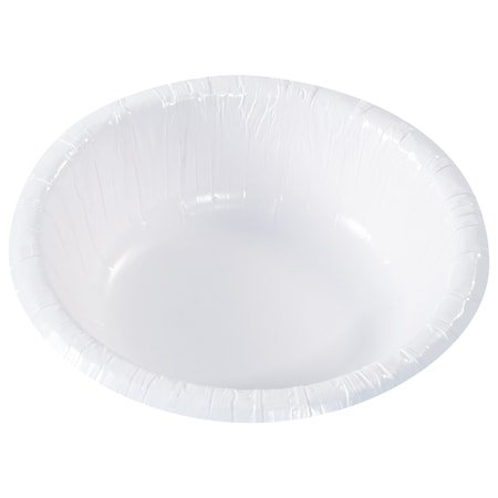 Non-Branded Paper Bowls - 20 oz. Heavy-Duty, White, 500PK PW122
