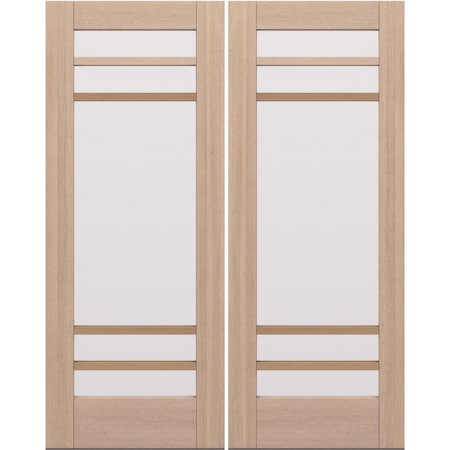 Doornmore G10502, 66.5" x 82" ( 2x32" Door) Right Hand, Mahogany SDL 5 Lite Exterior Door G10502-SW-3280_2_RI