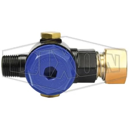 Dixon Line Strainer, 1/2 in, Female x Male, Aluminum, Domestic AR3000-A2