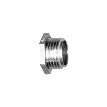 Bridgeport 2 in Die Cast Zinc Insulated Whipper-Snap Connector 1107-DCI