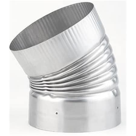 Perfectpillows Selkirk Corporation 4810 8 Inch Heat-fab 30 Degree Corrugated Non-adjustable Elbow PE2212618