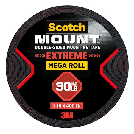 Scotch Double-Sided Mounting Tape, 1in X 400in 414H-LONG-DC