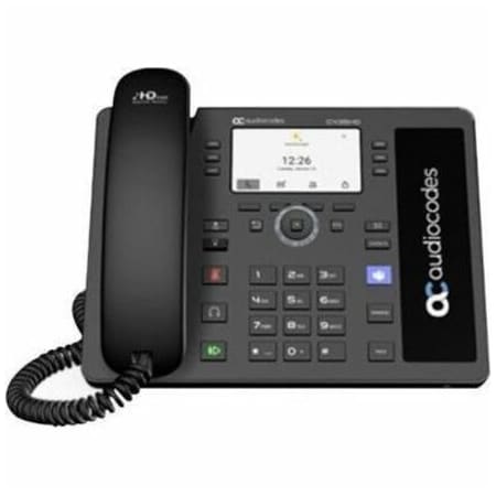 Audiocodes TEAMS C435HD-R IP-PHONE POE GBE BLACK TEAMS-C435HD-R