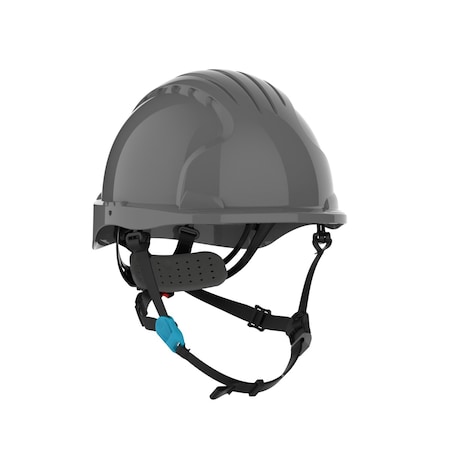 Pip HardHat, FrontBrim, JSPEvolution, Gray 280-EV6252S-CH-40
