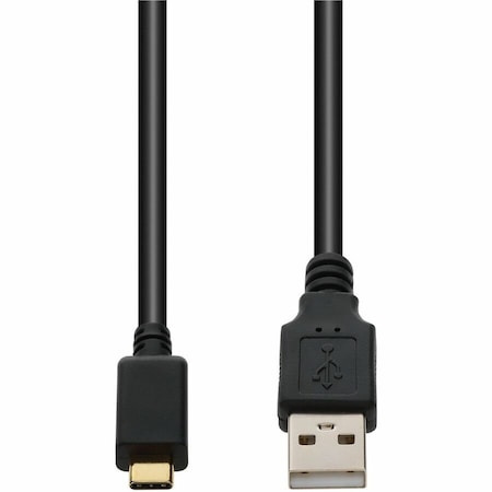 Add-On AddOn 3m (9.8ft) USB-C Male to USB-A 2.0 Male Sync and Charge Cable Black USBC2USB3MB