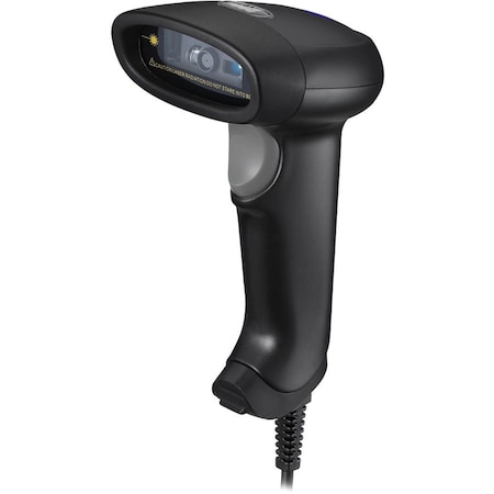 Adesso 2D USB HANDHELD CMOS BARCODE SCANNER, 300 FPS SCAN RATE, 16 SCAN DEPTH, NUSCAN2600U