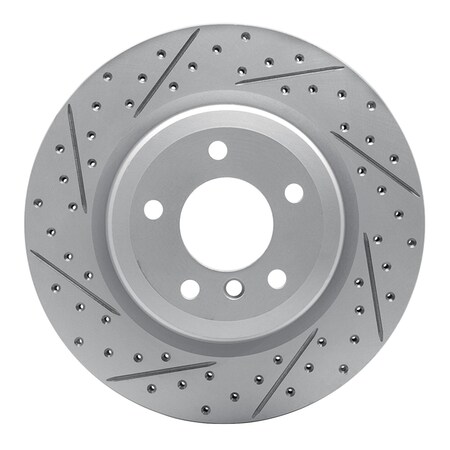 Dynamic Friction Co DFC Geoperformance Rotor - Drilled and Slotted 830-31070L