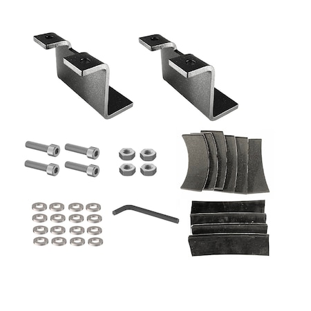 Exposed Rack For Use With  Roof Racks Sits 175 to 25 Above Rail Brackets Set of 2 8-00-9952