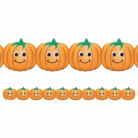 Hygloss Products Classroom Border - Happy Pumpkins, 36 Feet/Pack, PK6 33642