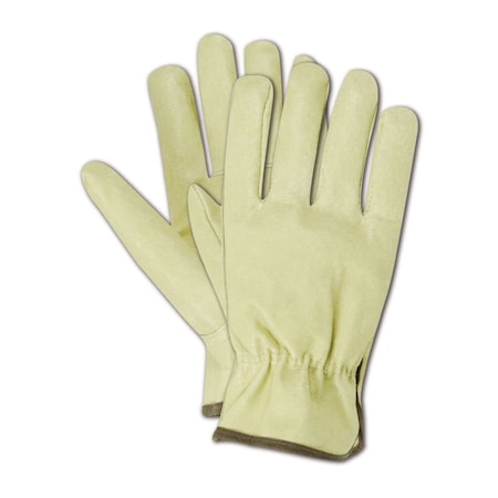 Magid RoadMaster Select Pig Grain Leather Driver Glove with Keystone Thumb, Size S, 12PK B741ES