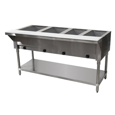 Advance Tabco Hot Food Table natural gas 62-7/16 in.W x 30-5/8 in.D x 34-3/8 in.H HF-4G-NAT