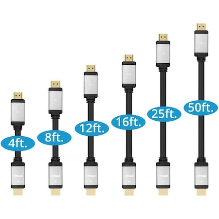 Siig 8K Ultra High Speed HDMI Cable-8ft CB-H20Z11-S1