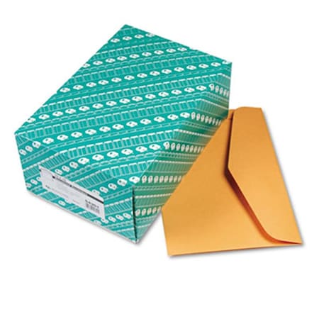 Quality Park Open Side Booklet Envelope Traditional 15 x 10 Brown Kraft 100Box, 100PK 54301