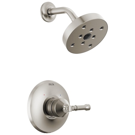Delta Broderick 14 Series Shower Trim In Lumicoat Stainless T14284-SS-PR