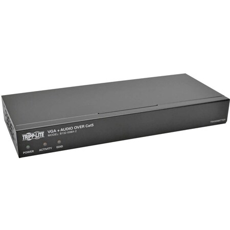 Tripp Lite series B132-008A-2 8-Port VGA + Audio over Cat5/6 Extender Splitter B132-008A-2