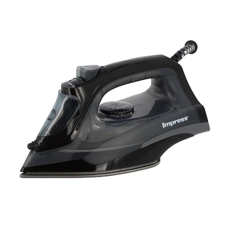 Impress Mid-Size Steam and Dry Iron With Spray and Steam Burst Function in Black 750124774M
