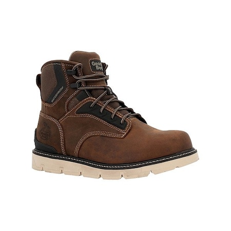 Georgia Boot Work Boot, Sz 10, Brown, PR GB00713 W 100