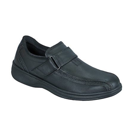 Orthofeet Lincoln Center, Mens Dressy Oxford, Hook & L, Black, Size 13 585