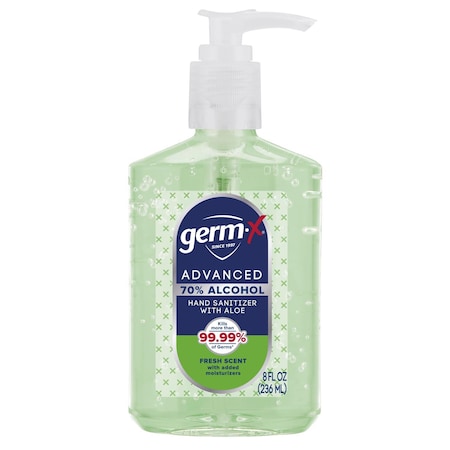 Germ-X Aloe Vera Scent Liquid Advanced Hand Sanitizer 8 fl. oz. 1000054500