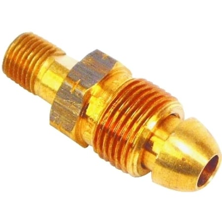 Us Hardware Propane Adapter Fitting, 1/4 in POL x MPT, Brass RV-443C