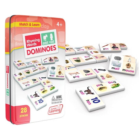 Junior Learning Rhyming Words Dominoes JL490