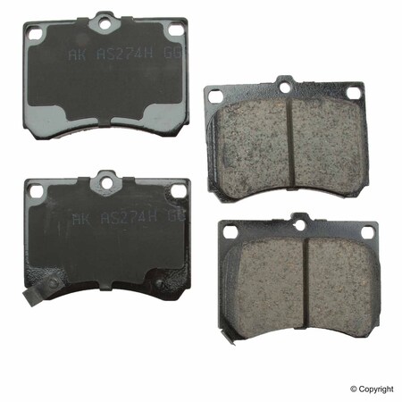 Akebono 95-96 Mercury Tracer Akebono Pad Set, Isd473 ISD473