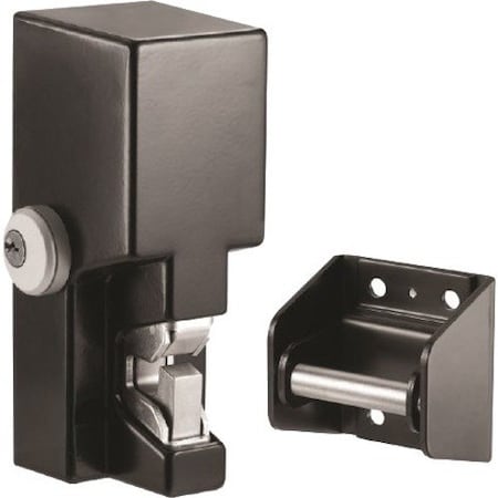 Securitron Gate Lock, Black, Fail Locked Monitored, 12/24 VDC, 2000lb GL1-FLM